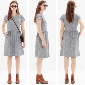 Madewell Heathered Grey Jersey Dress